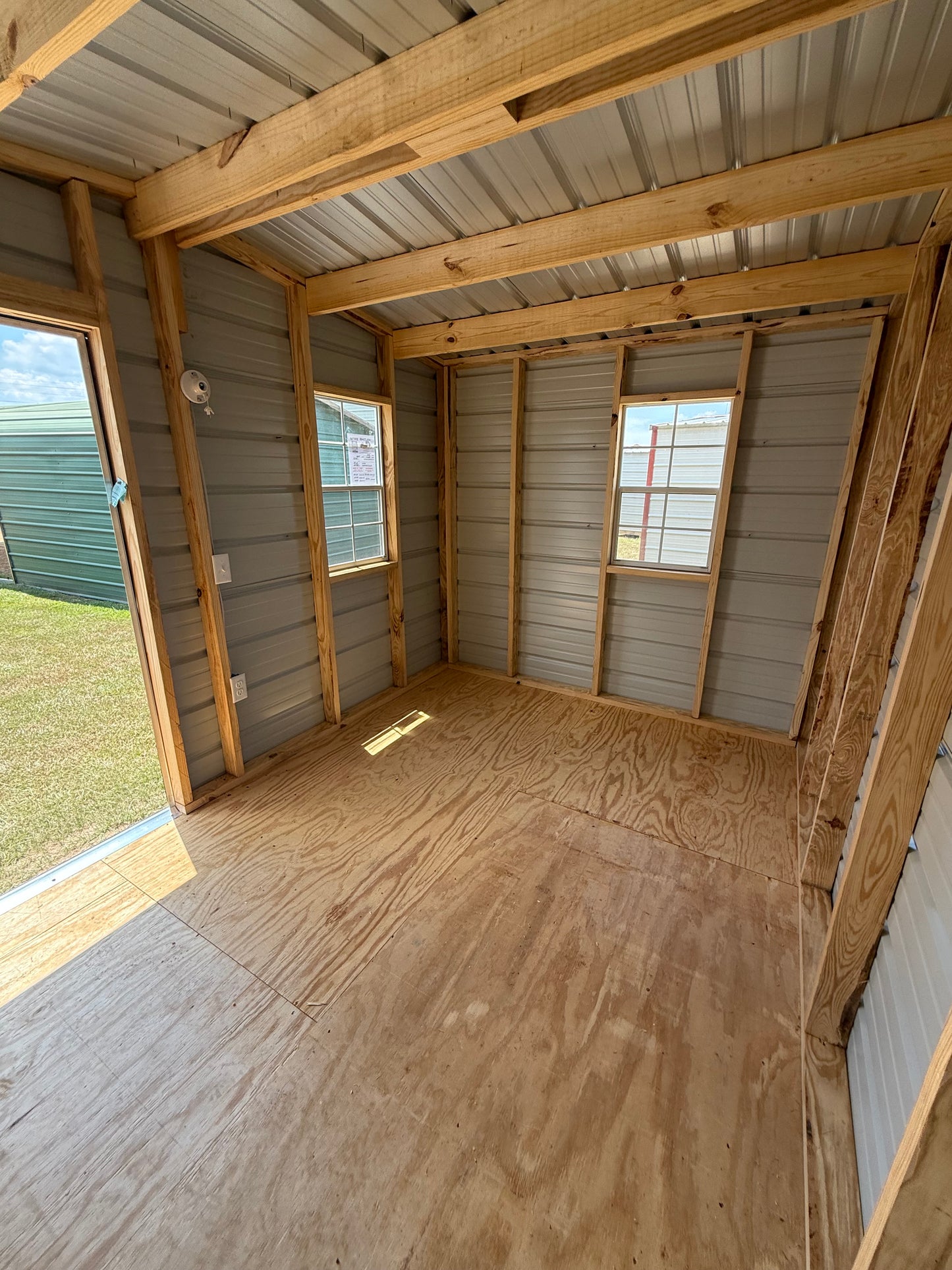 inside 8x12 building