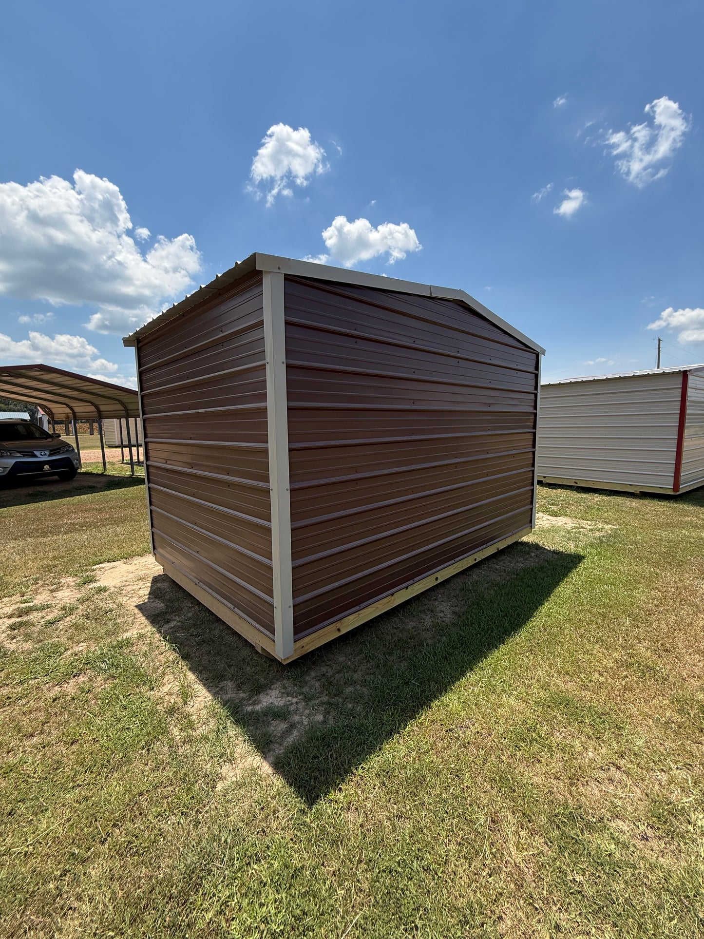 back/side of 8x12 building
