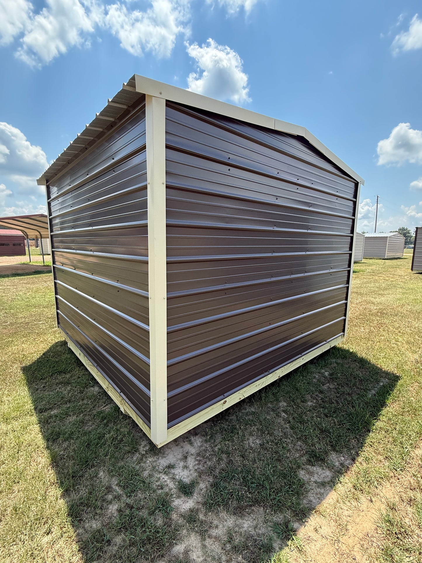 side/back of 10x10 regular building