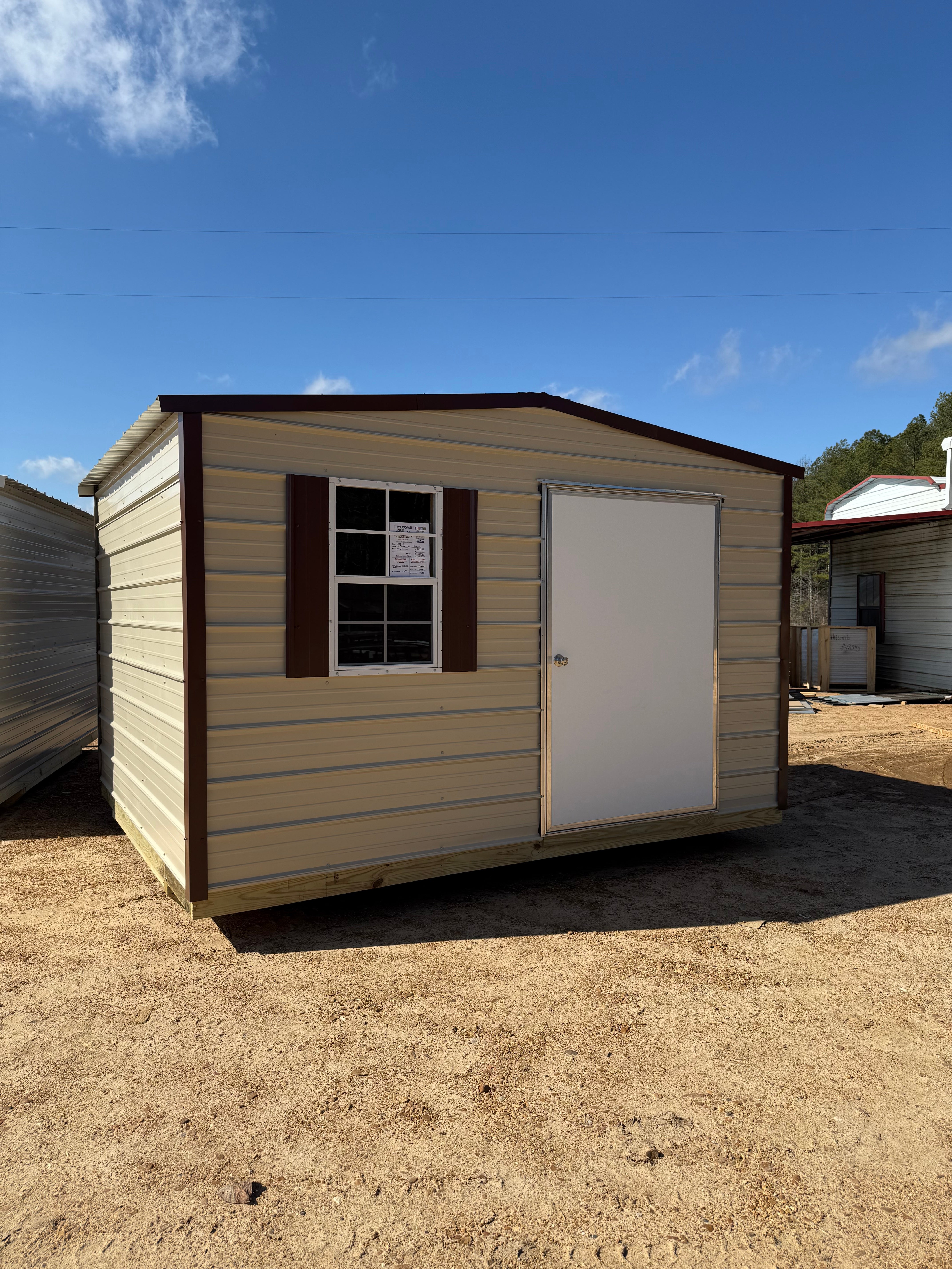 Portable Regular Regular Roof Portable Building – Holcomb Buildings