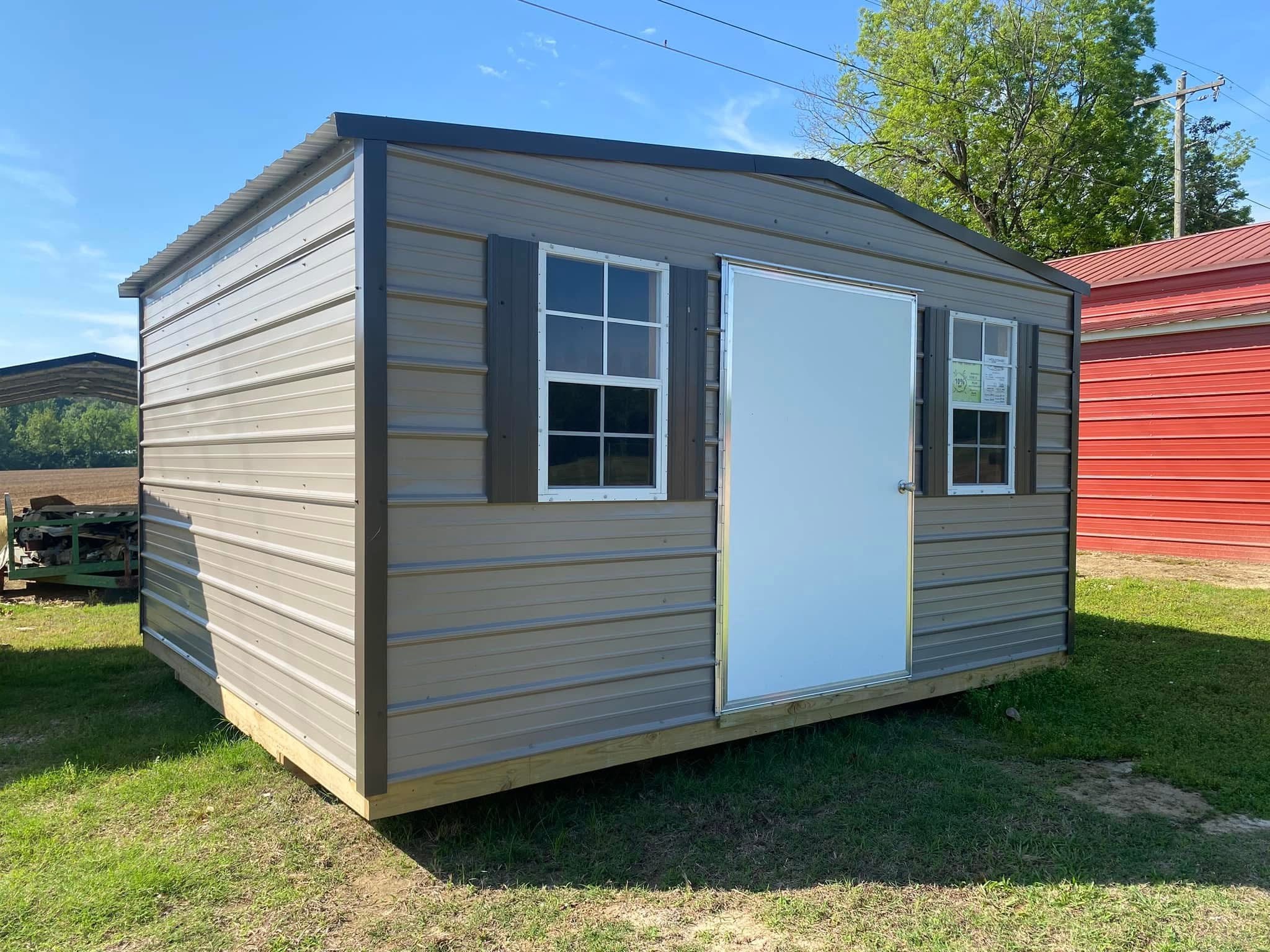 Portable Regular Regular Roof Portable Building – Holcomb Buildings