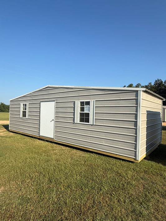 12x30 regular roof portable building