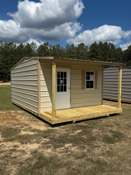 12x20 shotgun cabin light stone/tan 