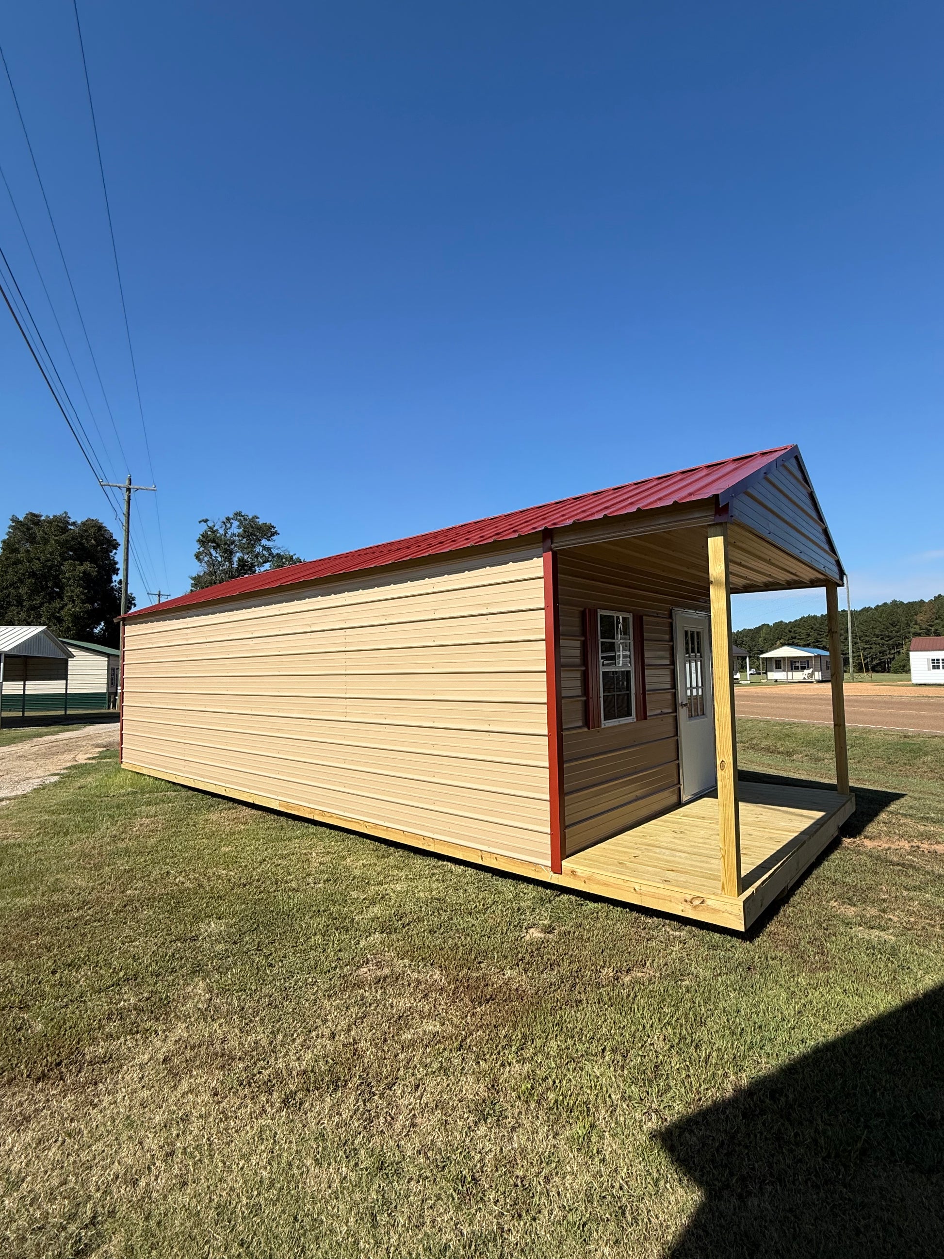 12x32 Peak Cabin 