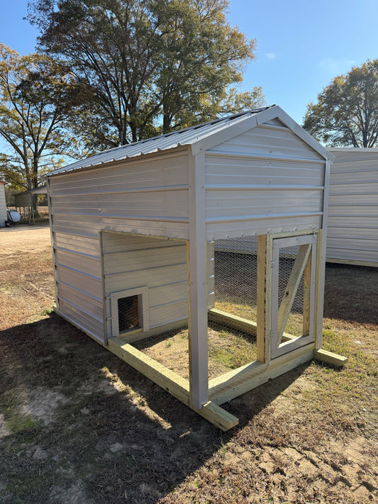 5x10 Chicken coop in Gray