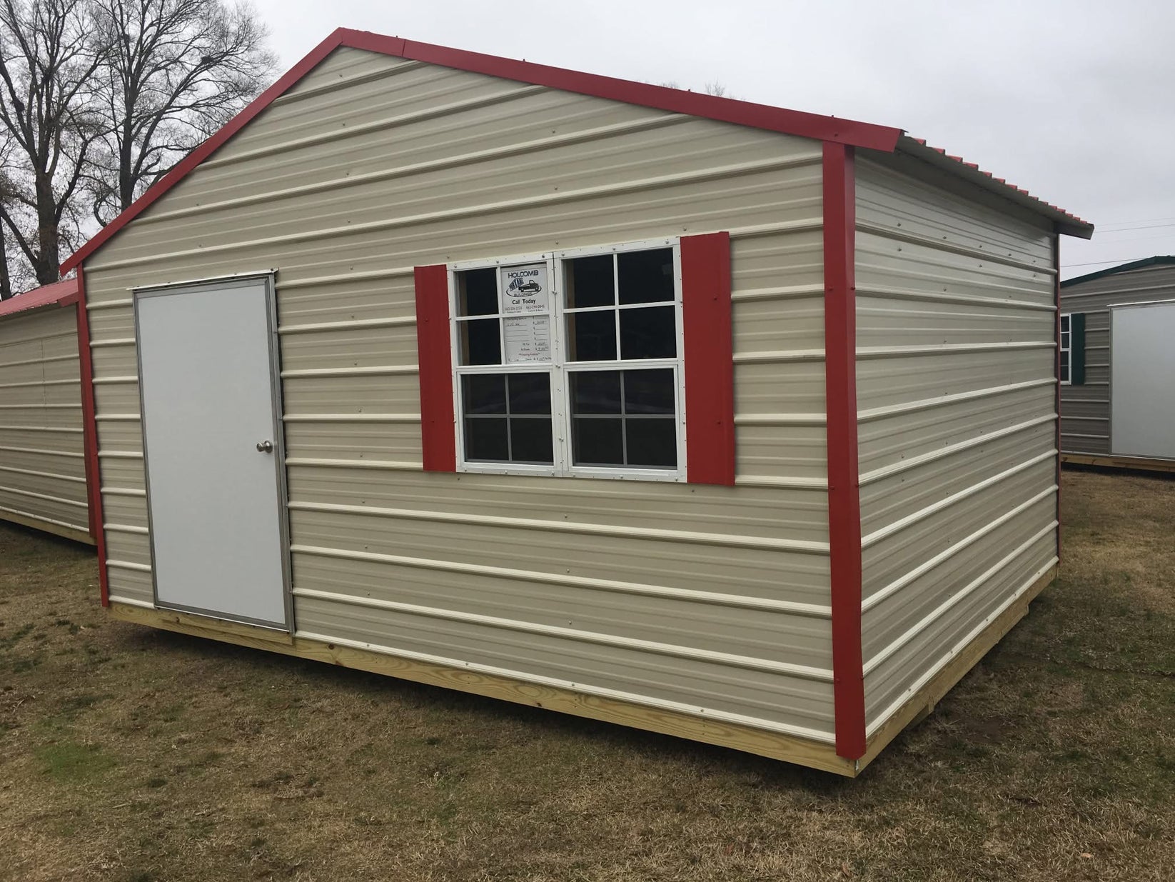 A-frame Portable Building – Holcomb Buildings