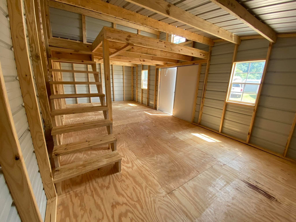 Moveable Structures Barn Lofted Barn Portable Building – Holcomb Buildings