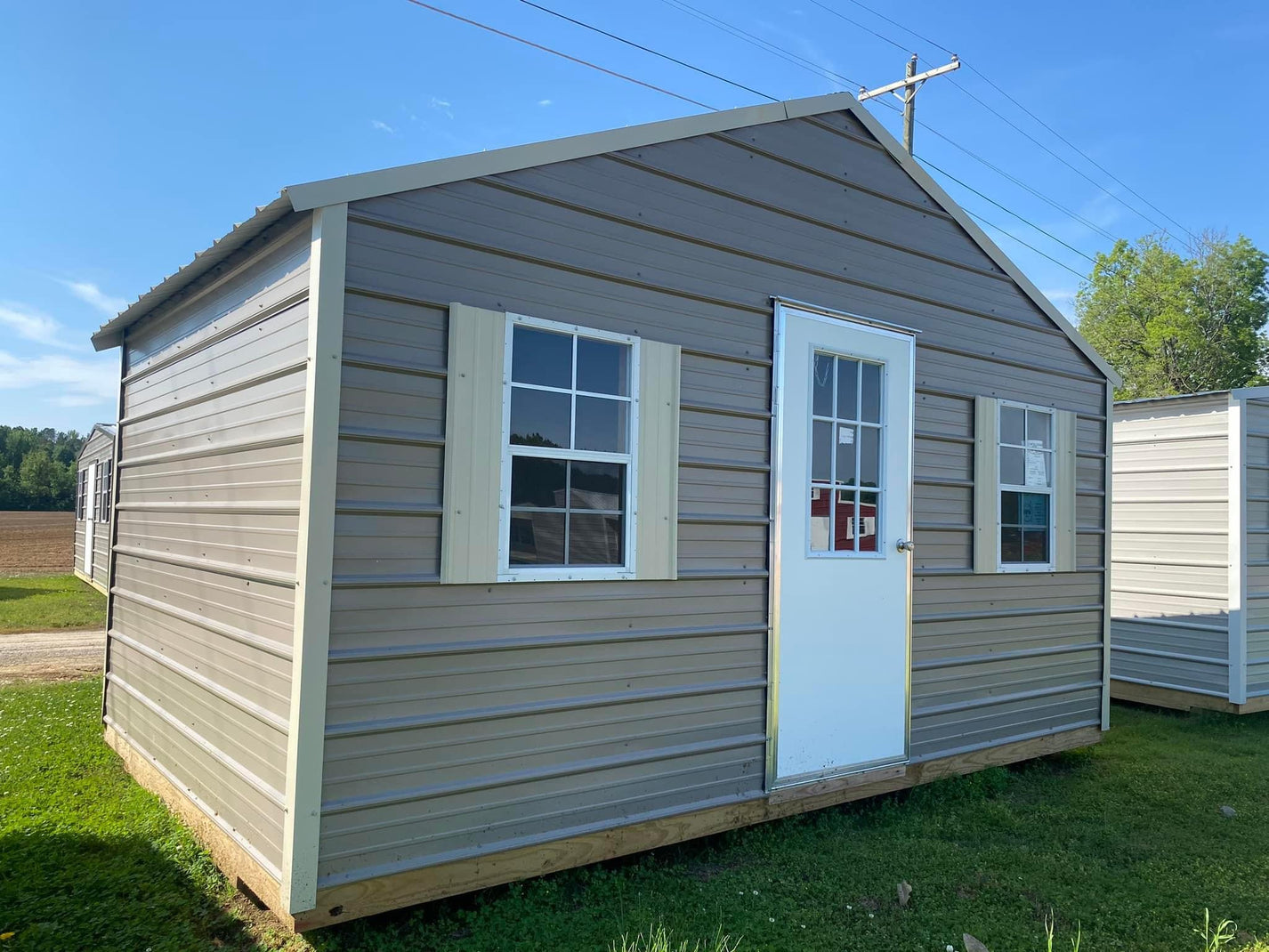 A-frame Portable Building – Holcomb Buildings
